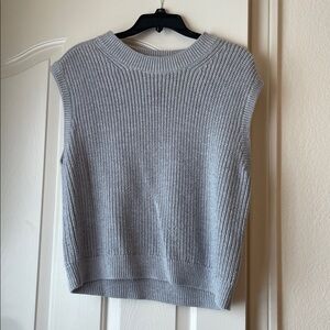 Abercrombie Grey Sweater Vest